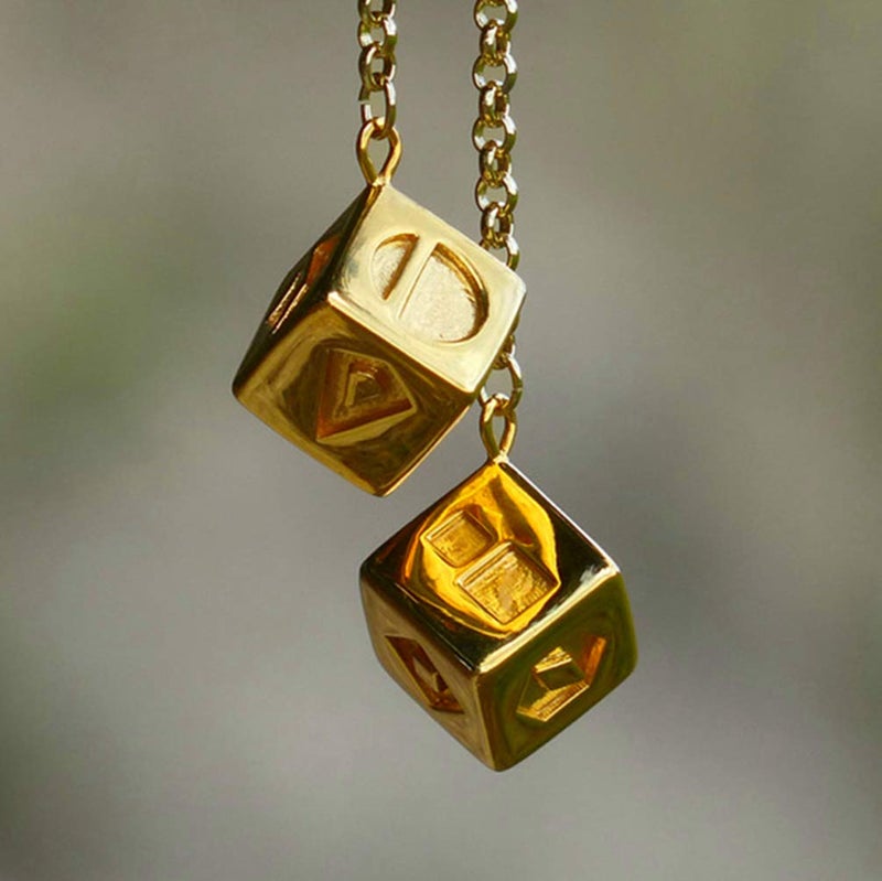 WOERDA Han Solo Dice Lucky Charms Jewelry for Hansolo Cosplay Costumes Replica Accessories - Image 3